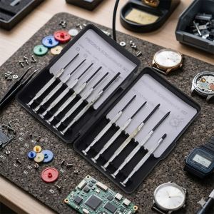 QUALITY 11Pcs/Set Mini Precision Screwdriver Set for Watch Eyeglasses Jewelry Repairs and ElectronicsScrewdriver Set 11pcs