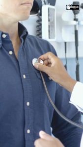 Dentcare Dual Head Stethoscope Easy Use Stethoscope Health Check Tool Head Stethoscope Heart Home Use