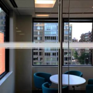 Kitchen Glass Door Anti-Collision Stickers Office Warning Static Cling Decorative PVC Film Company Notice Fridge Magnet