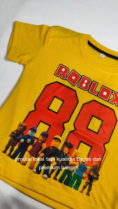 Baju Kaos Anak Laki Laki Karakter Number 88 Roblox - Kaos Distro Roblox Anak Keren Umur 1 - 10 Tahun