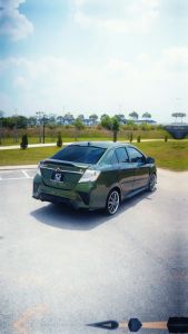 TCS PERODUA BEZZA 2016-2024 CAR TCS BRAND TOP SPOILER ACCESSORIES