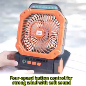 Portable Solar/USB Camp Fan: Tent Hanging Night Fishing Light 36H Runtime - Rechargeable Outdoor Travel Gear