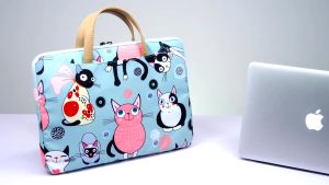 Multifunctional Laptop Bag for Woman Compartment Waterproof Shoulder Bag Shockproof Crossbody laptop handbag