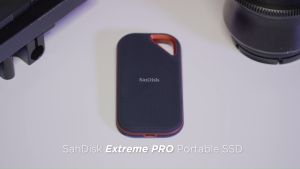 SanDisk Extreme Pro Portable SSD 1TB SDSSDE81 USB 3.2 Gen 2x2 Type C - (SDSSDE81-1T00-G25)