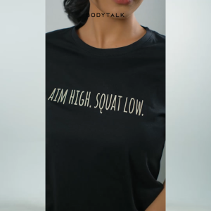 Bodytalk Kaos Wanita Rowena Black Online 12329T4BK