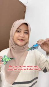 Mainan Anak D-6609 2PCS PESAWAT TEMPUR ALLOY MODEL Mainan Pesawat Tempur Diecast Edukatif Koleksi