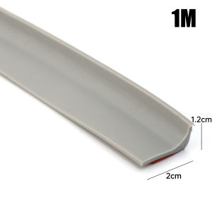 YESPERY Rubber Silicone Shower Barrier Water Stopper Bathroom Waterproof Strip Water Retaining Strip Bendable Door Bottom Sealing Strip