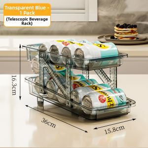 Refrigerator Drawer Beverage Organizer Box