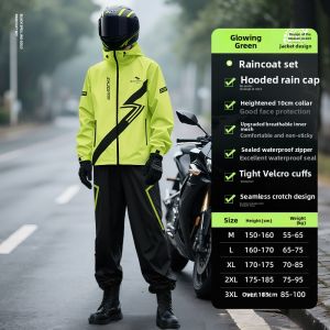 KeyRu | Rainproof Raincoat for Men Riders and Food Delivery Workers