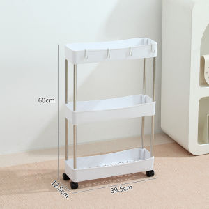 Mobile Living Room Bedroom Snack Storage Shelf