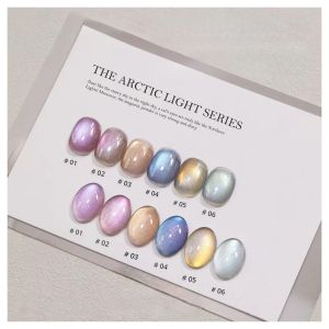 MIANEL 93A 10ML 2025 สินค้าขายดีประจำฤดูหนาว: ยาทาเล็บเจลแบบแคทอาย รุ่น Confession สีขาวอินเทรนด์ ใช้งานได้หลากหลายและโปร่งใส