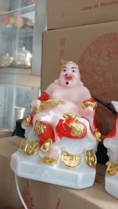 { Bộ } TƯỢNG THẦN TÀI THỔ ĐỊA  - Cao 20cm