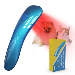 Thiết Bị Trị Liệu Laser Cầm Tay Cho Chó 18x620nm Trị Liệu Ánh Sáng Đỏ Giảm Đau Viêm Khớp Cơ Và Chăm Sóc Vết Thương Phòng Chăm Sóc Thú Cưng