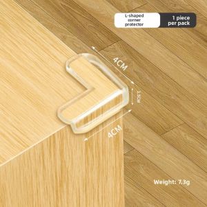 WEIAI | Transparent Silicone Corner Protectors for Tables and Beds
