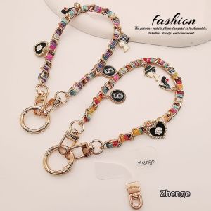 ZHENGEGE | Short Elegant Fashion Luxury Anti-lost Mobile Phone Lanyard