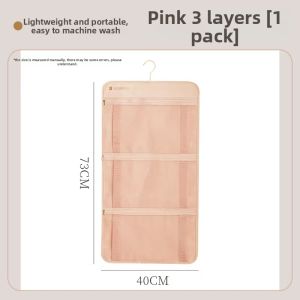 SIVASS | Hanging Double-Sided Closet Storage Bag for Socks and Underwear