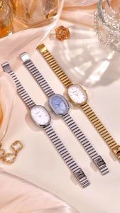 Rebirth Jam Tangan Wanita Kecil 2089: Gaya Kasual Korea & Tali Stainless Steel