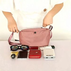 CHUN053634 Waterproof Crossbody Bag Lightweight All-Match Shoulder Bag Trend Large Capacity Nylon Casual Bags