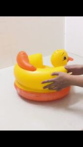 LAKOE Sofa Kursi Makan Bayi Belajar Duduk Balon Baby Chair Musik Kursi Duduk Bebek Sofa Bayi