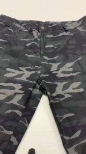 [KAKI BERGETAH] SELUAR KARGO LELAKI CELORENG KAIN COTTON SEDERHANA MEMERI