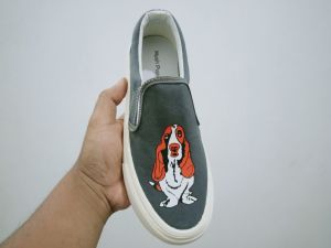Sepatu hush puppies New pria/wanita import semi dabel foksing