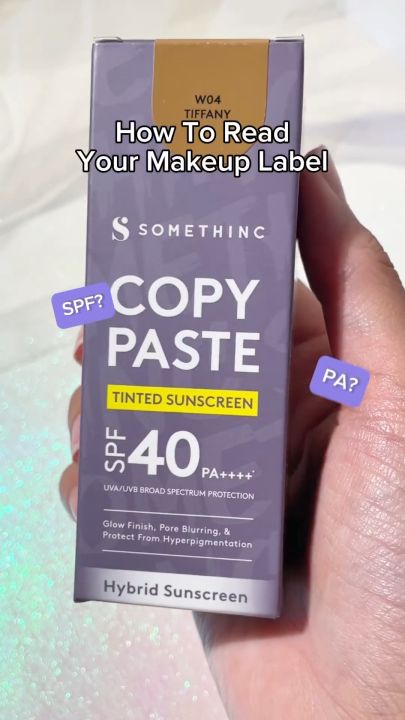 SOMETHINC Copy Paste Tinted Sunscreen SPF 40 PA++++ - Skin Tint | Foundation