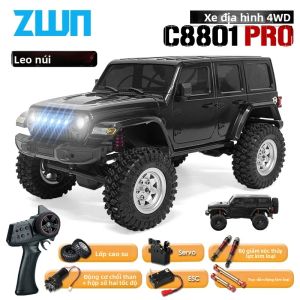Xe Điều Khiển Từ Xa C8801 PRO Tỷ Lệ 1/18 Có Đèn 2.4G 4 Bánh Dẫn Động Điện Tốc Độ Cao Địa Hình Đồ Chơi Điều Khiển Từ Xa Cho Trẻ Em Và Người Lớn