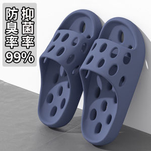 MONLEYTA | Anti-Slip Bathroom Slippers Womens Indoor Home Dormitory Quick Dry Hollow Out Odorless EVA Slippers Comfortable Summer Sandals