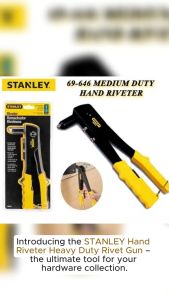 High Quality STANLEY Hand Riveter / Industrial Hand Riveter Heavy Duty