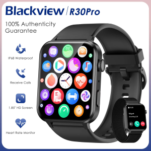 IOWODO R30pro Smart Watch 1.83 TFT Display Bluetooth Calls Smartwatch with Sleep Monitoring 100+ Sport Modes for Man Woman