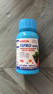 TEPRO 400EW Dạng EW – Prochloraz + Tebuconazole – Hỗ Trợ Quản Lý Thán Thư Ớt Thối Trái Ớt Cháy Lá Ớt
