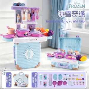 Disney | Bộ Đồ Chơi Nấu Ăn Quà Tặng Sinh Nhật Công Chúa với Vali