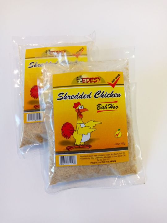 Chicken floss EDESY Shredded Chicken 2x100g | Lazada PH