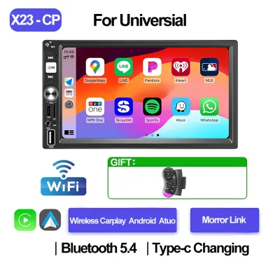 7 Inch Car Radio 2 Din Carplay Android Auto MP5 Player Multimedia Mirror Link Universal Autoradio Double FM ISO USB Bluetooth
