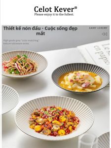 Glazed Undercolor Luxury Dinner Plates