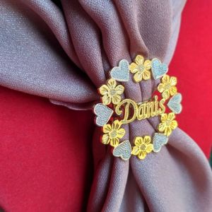 BROS RING NAMA LAPIS EMAS!! ASESORIES NAMA!! PERHIASAN WANITA