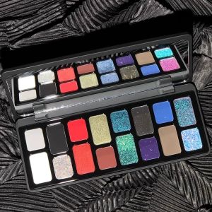 16 Color Spring Macaron Matt & Shimmer Eyeshadow Palette