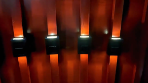 Chic Waterproof Solar Wall LED Lights for Garden and Pathway Lighting