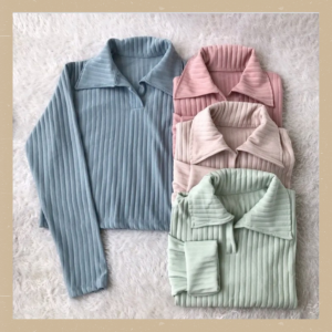 Hornet Crop Top Premium knit tebal