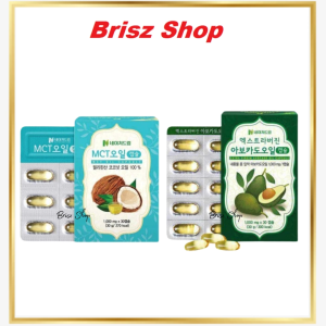 NATUREDREAM MCT Oil Capsule / Extra Virgin Avocado Oil 1000mg*30cap 椰子油胶囊/牛油果胶囊