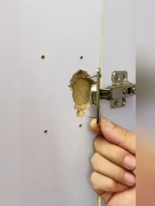 10Pcs Cabinet Stainless Steel Hinge Repair Plate Hinge Repair Support Plate for Cabinet Drawer