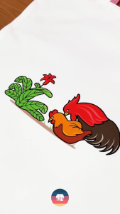 TAS TOTEBAG DISTRO MANGKOK AYAM / AYAM JAGO / AYAM KAWIN PREMIUM MURAH (RESLETING)