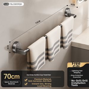 ERMO | Child-friendly Suction Cup Towel Rack