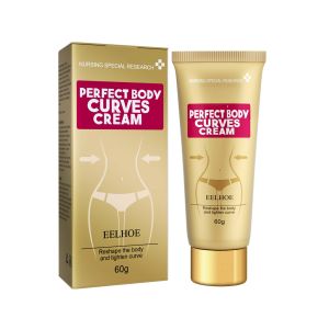 Eelhoe Perfect Body Curves Cream Anti-cellulite Weight Loss Slimming Cream Waist Abdomen Promotes Fat Burning Create Beautiful Curve Anti-wrinkle Body Shaping Cream Body Sculpting Firming Skin Body Massage Whitening Cream (60g)