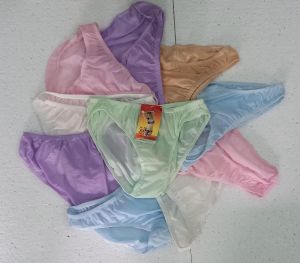 10 Quần lót nữ 2XL Thun Lạnh 43 đến 55kg độ co giãn thấm hút mồ hôi size XXL Vòng eo: 68-72cm (hàng xuất khẩu)