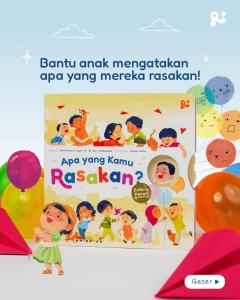 Buku Apa yang Kamu Rasakan? Boardbook Roda Putar Rintik Publishing