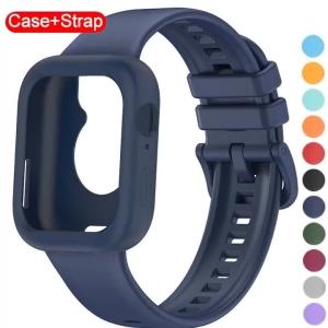 Silicone Case+Band For Huawei Watch Fit4 Fit3 Fit4Pro Protector Cover For Huawei Fit4/3 Replaceable Band Watchband Accessories