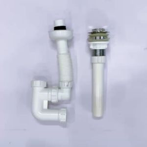 Thoát lavabo ruột gà sứ có chống hôi lại tốt VINA TLBS02