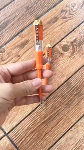 ไขควงลองไฟ เช็คไฟ 100 - 500V ขนาดปากแบน 3mm. ความยาว 140mm