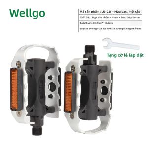 Wellgo | Pedal Xe Đạp Núi và Fixed-Gear Bán Nhôm